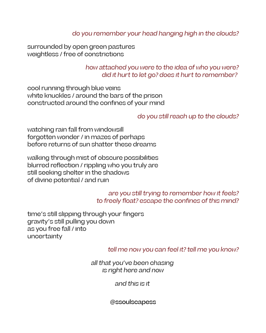 Give Me Pastures - Poem by LJ Moon via soulscapes Poem by LJ Moon via soulscapes: Give Me Pastures